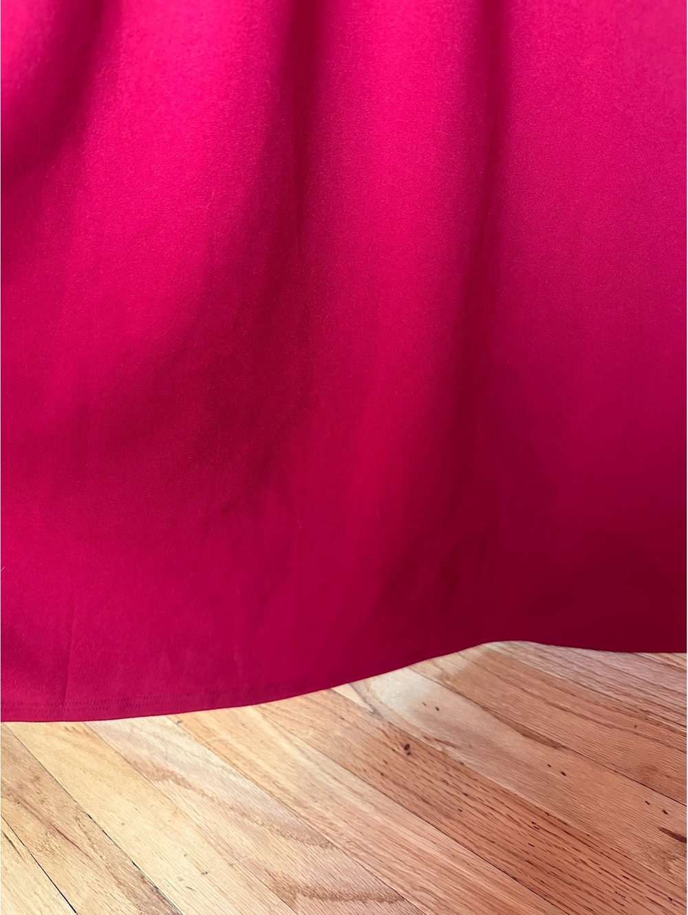 Flaws NWT DEAR EMILIA SPARKS OF ATTRACTION MAXI DRESS RED M - Picture 9 of 9